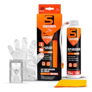 KIT REPARADOR DE PNEUS - SIEGER